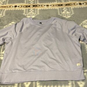 Vuori long sleeve shirt lavender